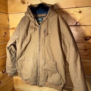 Cabela's Men's XXL Tan Hooded Jacket